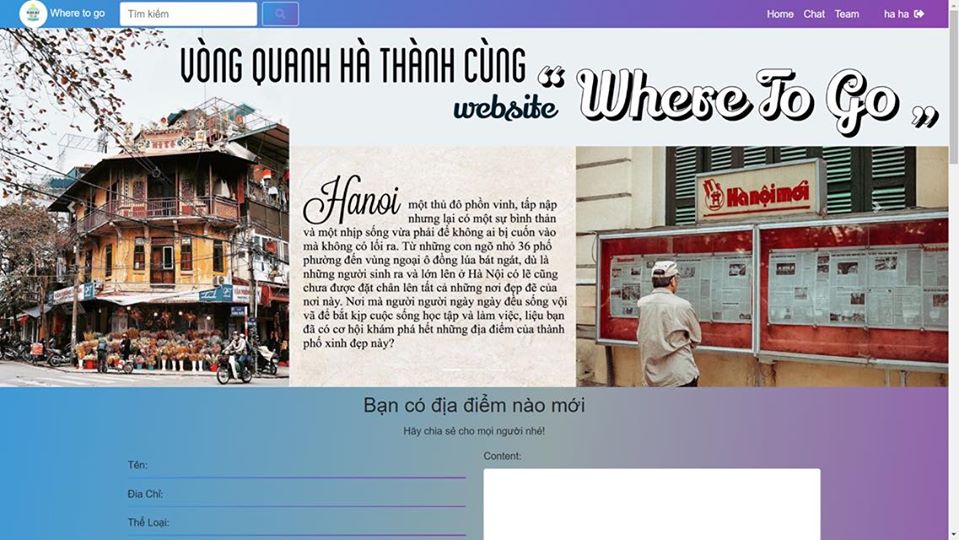 WHERE TO GO