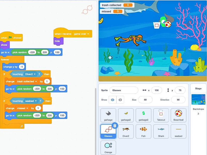 Giải đề thi Scratch năm 2017