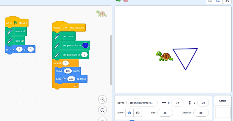 Hướng dẫn vẽ hình trong Scratch đơn giản Kèm khóa học FREE  Thiết bị  giáo dục STEM